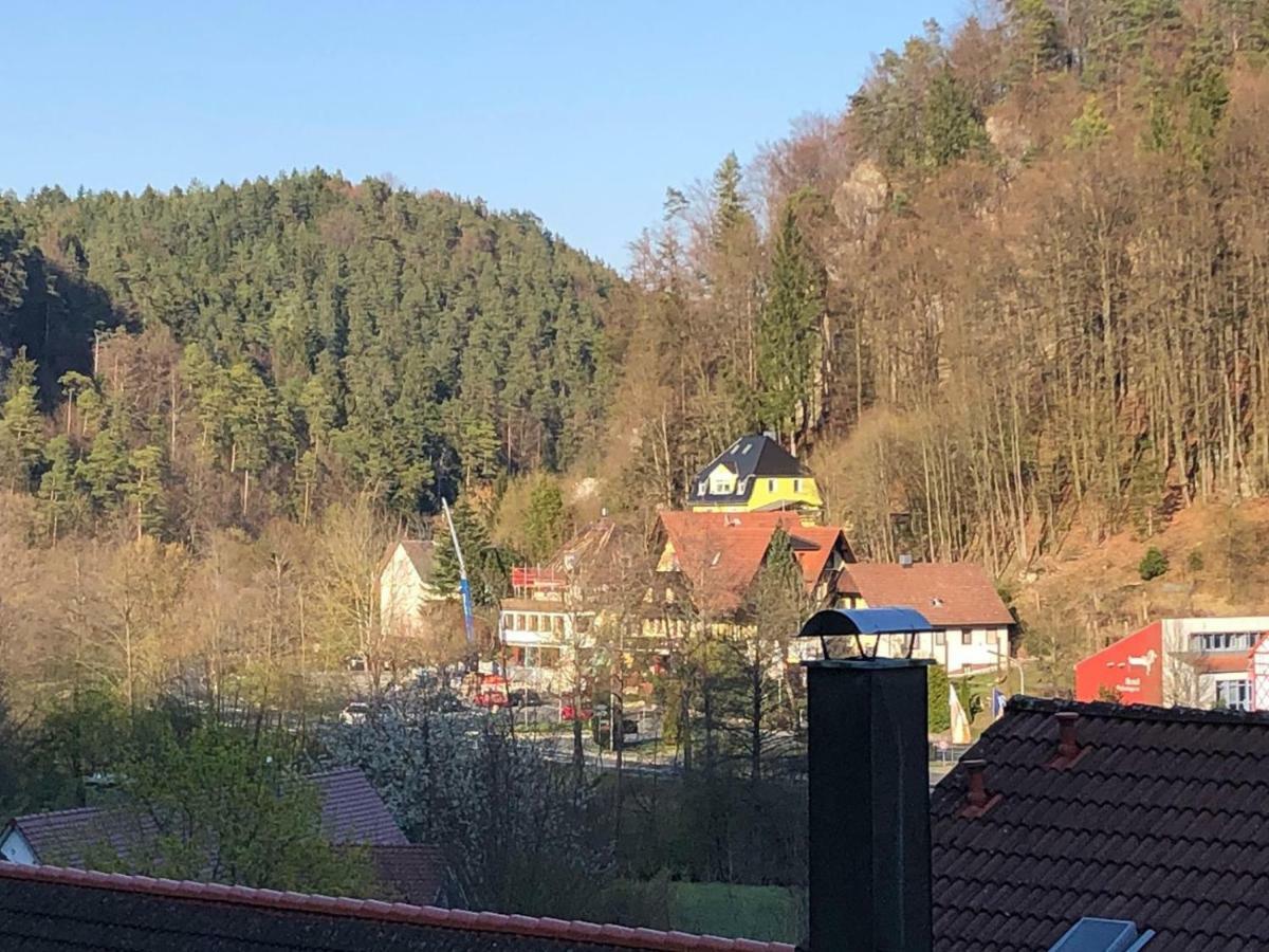 Hotel Landgasthof Frankenstern Goessweinstein Exterior foto